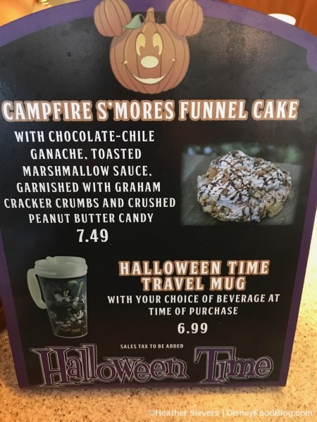 Campfire S'mores Funnel Cake