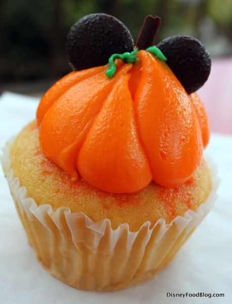 Pumpkin Cupcake (which is actually vanilla)