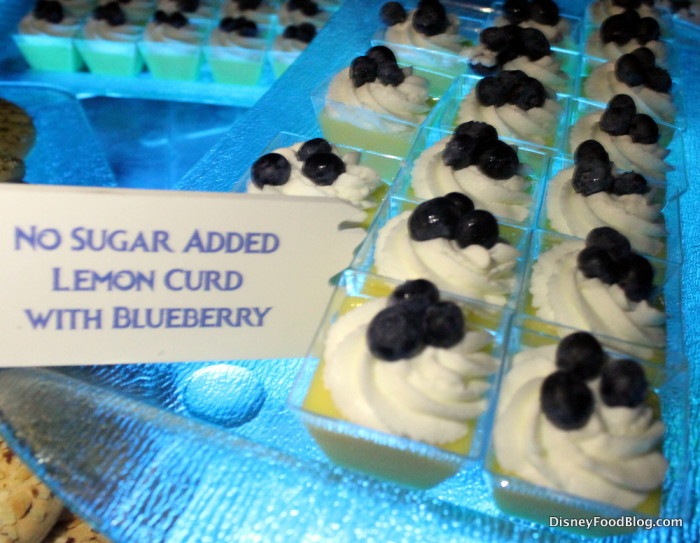 Lemon Curd with Blueberries