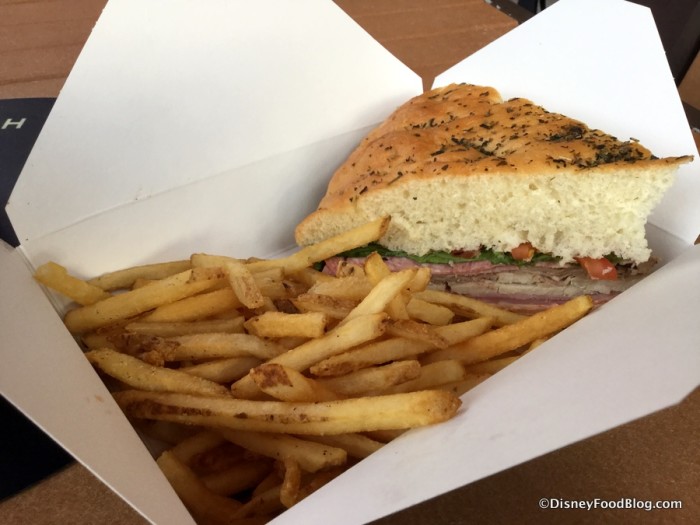 Big Kahuna Sandwich and Fries