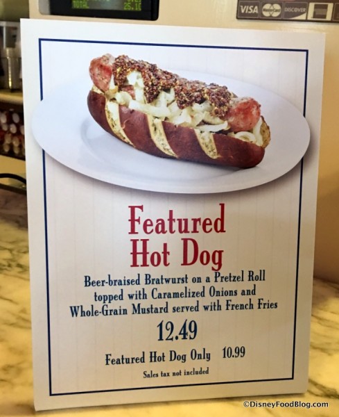 Featured Hot Dog