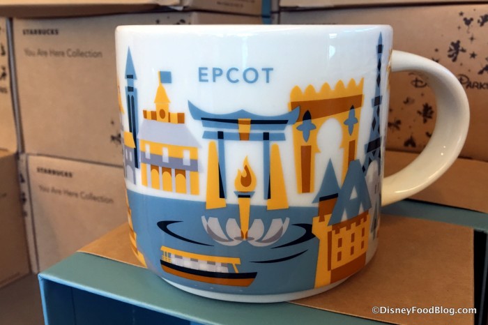 New Epcot "You Are Here" Mug