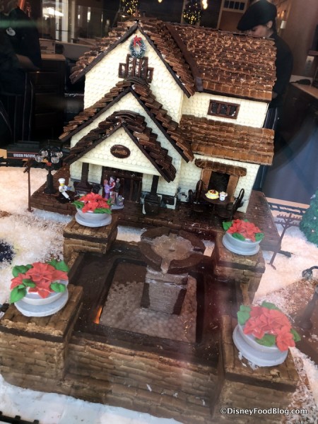 Gingerbread Display at Amorette’s Patisserie from 2017