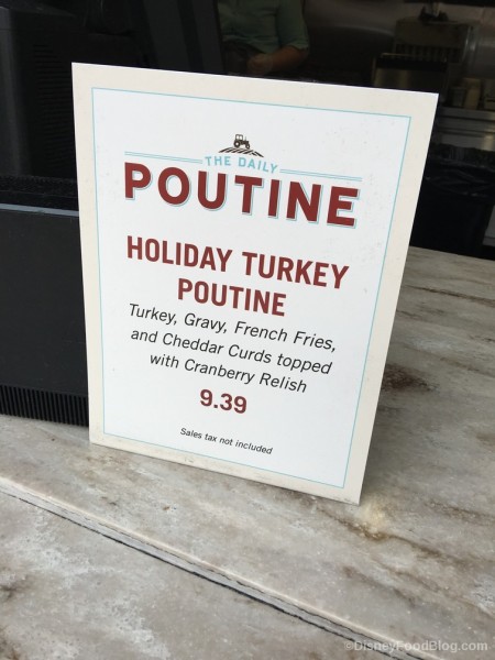 Holiday Turkey Poutine