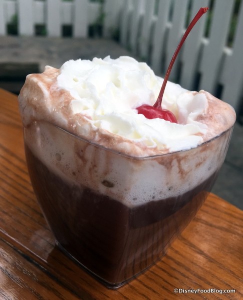Black Cherry Bourbon Hot Chocolate
