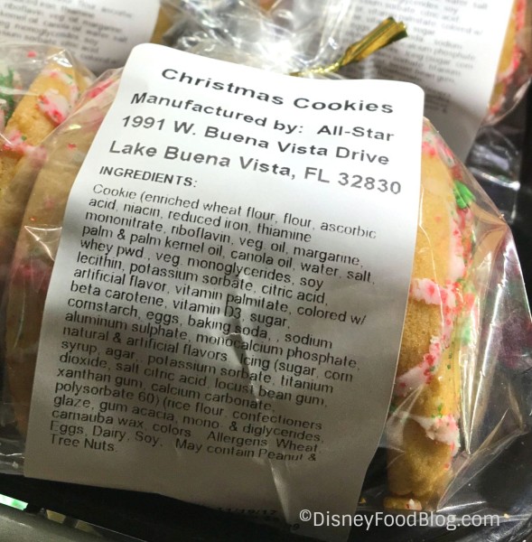 Packaged Cookies