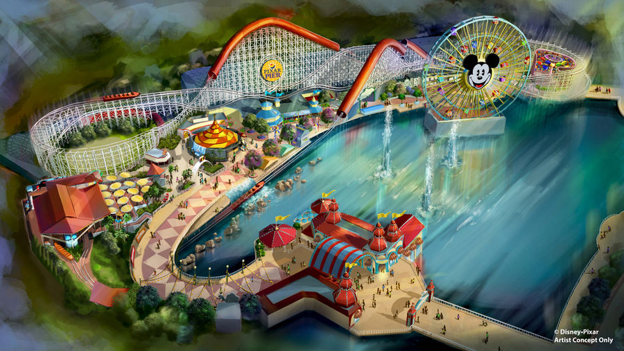 News: Cove Bar and Ariel's Grotto Closures and Renovations for Pixar Pier  in Disney California Adventure | the disney food blog