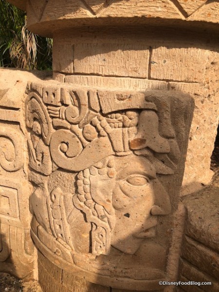 Mayan-inspired Carvings