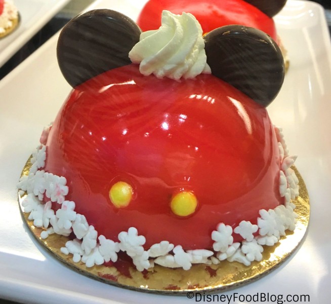 Maple Cherry Mickey Dome Cake