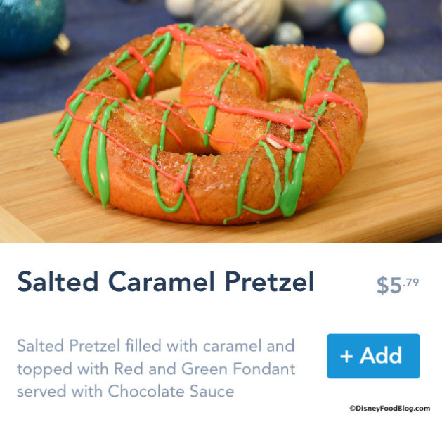 Salted Caramel Pretzel on Mobile Order