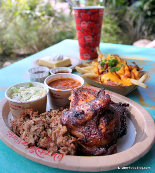 Flame Tree Barbecue Spread