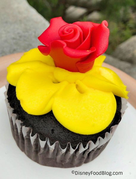 Enchanted Rose Cupcake