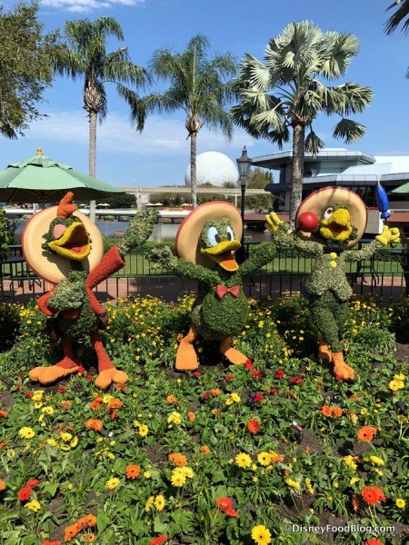 Three Caballeros Topiary