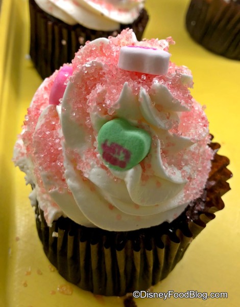 Candy Hearts Cupcake at Everything Pop