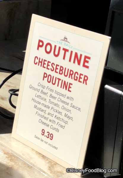 Cheeseburger Poutine is back at The Daily Poutine!