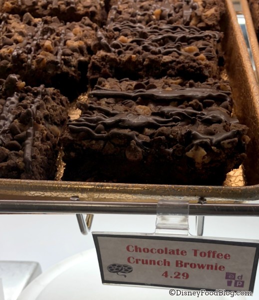 Chocolate Toffee Crunch Brownie