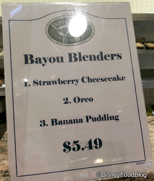 Bayou Blenders available! 