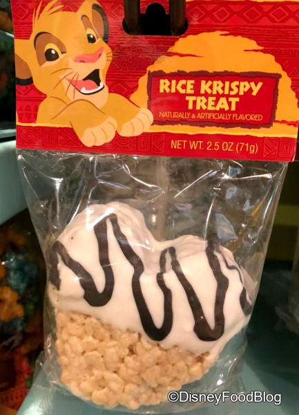 Striped Rice Krispie Treat