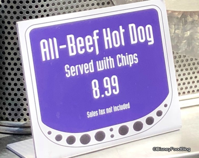 Cooling Station has All-Beef Hot Dog