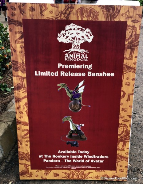 Limited Edition Banshee sign