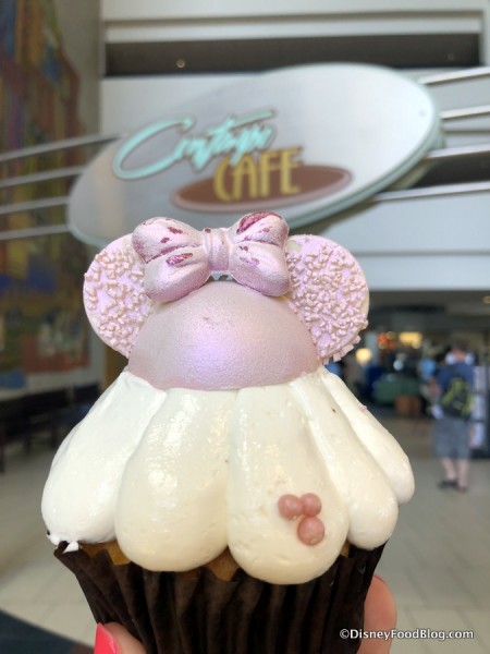 Millennial Pink Cupcake at Contempo Cafe
