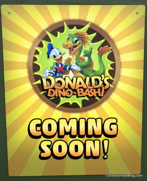 Donald's Dino-Bash! Coming Soon