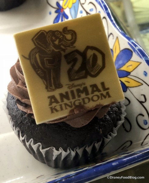 20th Anniversary Cupcake at Zuri's