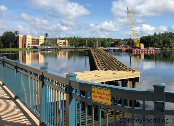 Construction on Lago Dorado