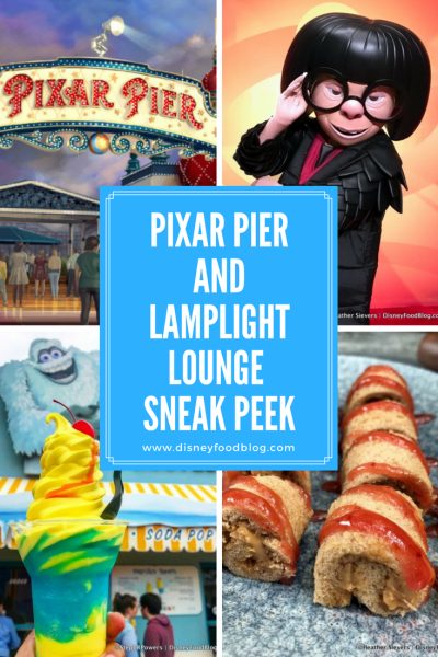 PIXAR PIER SUPER SNEAK PREVIEW! Tons of NEW Info on Food, Attractions, and MORE!
