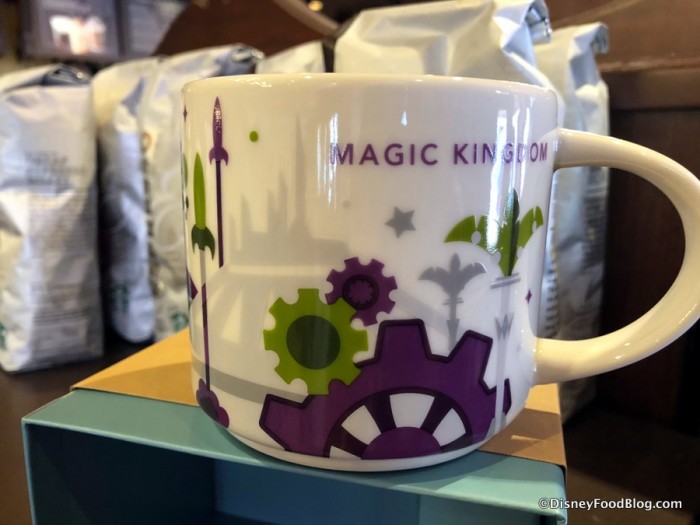 Magic Kingdom You Are Here Tomorrowland Mug