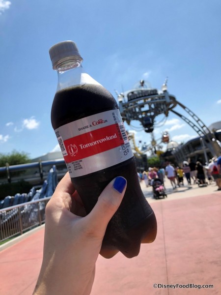 Tomorrowland Diet Coke Bottle