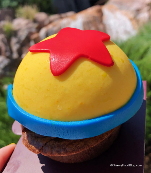 New Pixar Ball Chocolate Mousse Brownie at Roaring Fork
