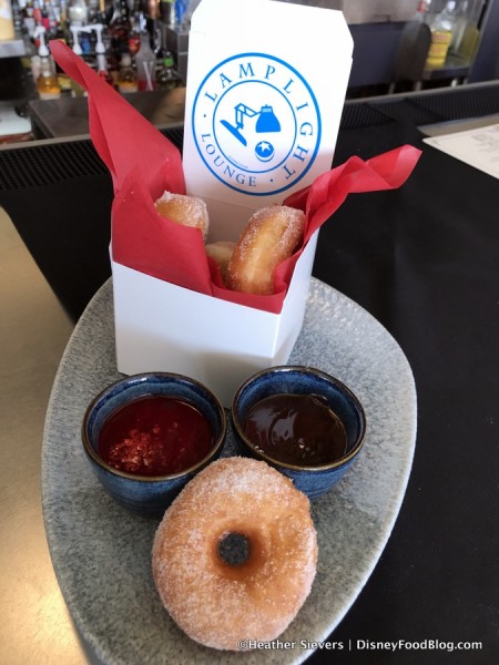 Donuts with Dipping Sauces