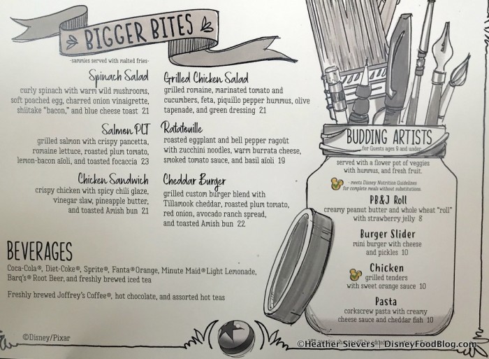 Bigger Bites (available downstairs)