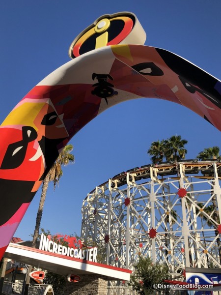 Heading to the Incredicoaster