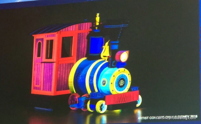 Mickey & Minnie's Runaway Railway Vehicle