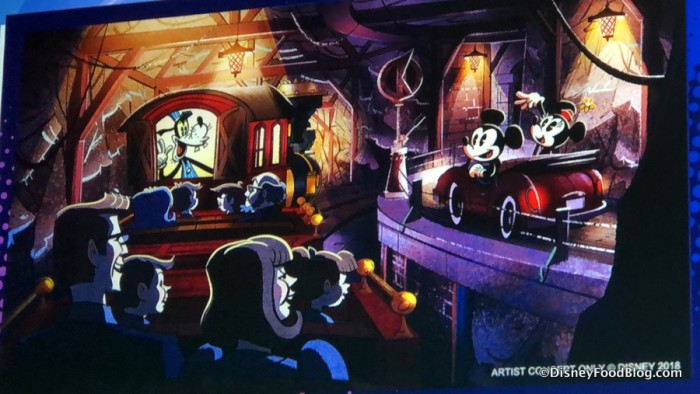 Mickey & Minnie's Runaway Railway Concept Art
