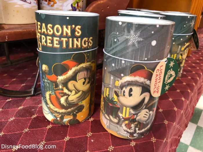 Mickey and Minnie Flameless Candles