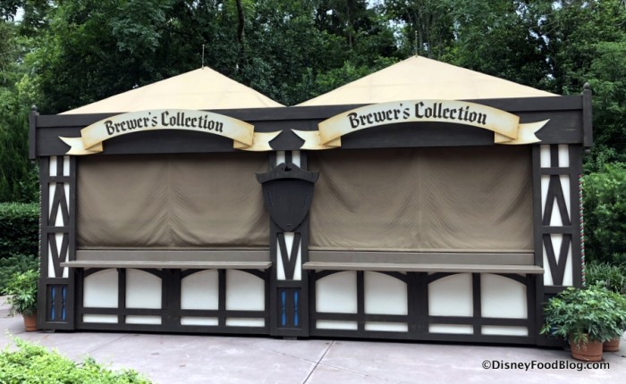 2018 Epcot Food and Wine Festival: Brewers' Collection Booth