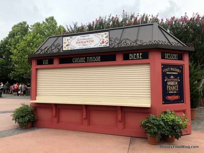 2018 Epcot Food and Wine Festival: France Booth