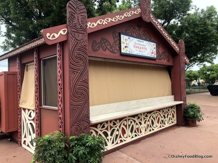 2018 Epcot Food and Wine Festival: New Zealand Booth