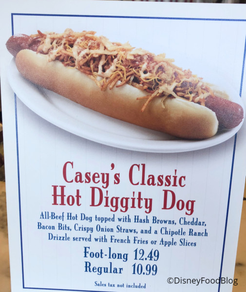 Casey's Classic Hot Diggity Dog of the Month