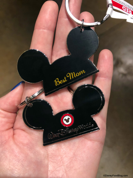 Best Mom Mickey Ear Hat Keychain