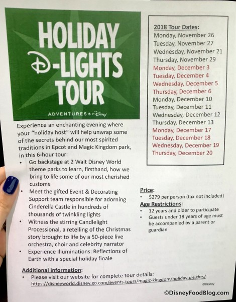 Holiday D-Lights Tour