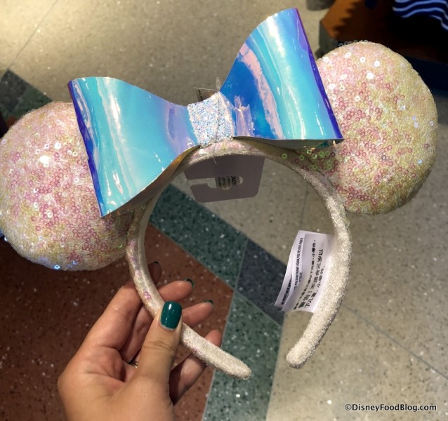 Iridescent Minnie Mouse Ears