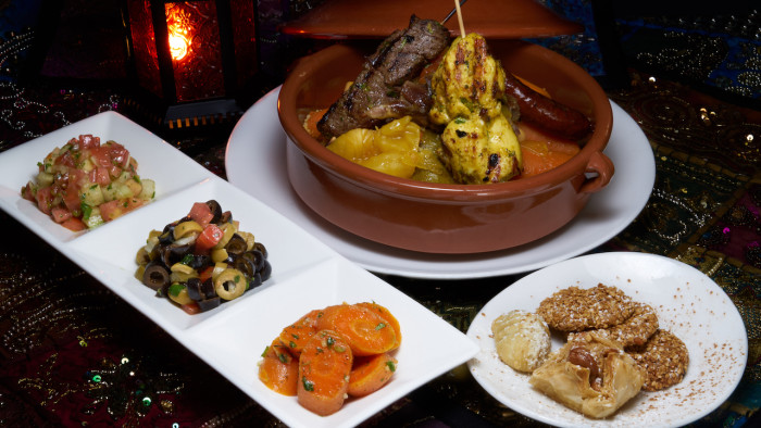 Restaurant Marrakesh's New  Taste of Morocco Menu ©Disney