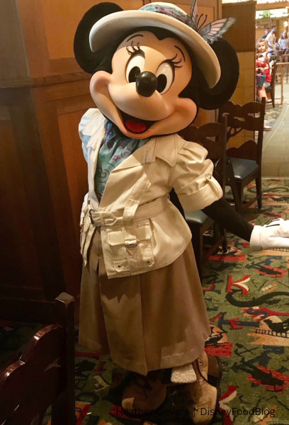 Minnie Mouse in her adventure gear! 