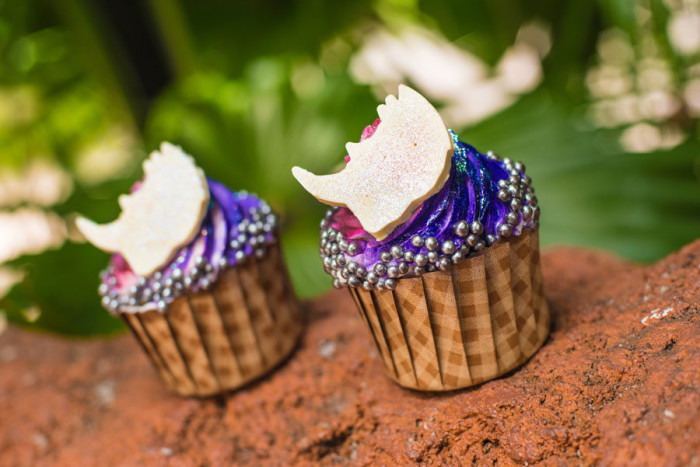 Iridescent Rhino Cupcake