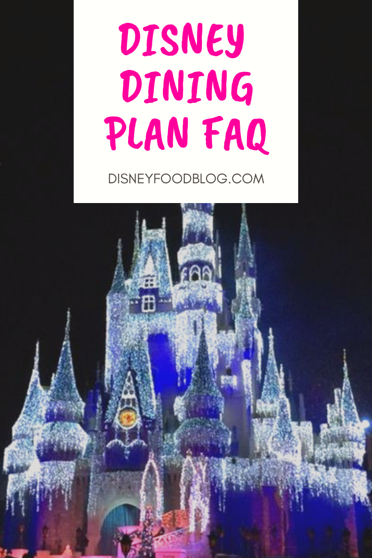 Disney Dining Plan FAQ