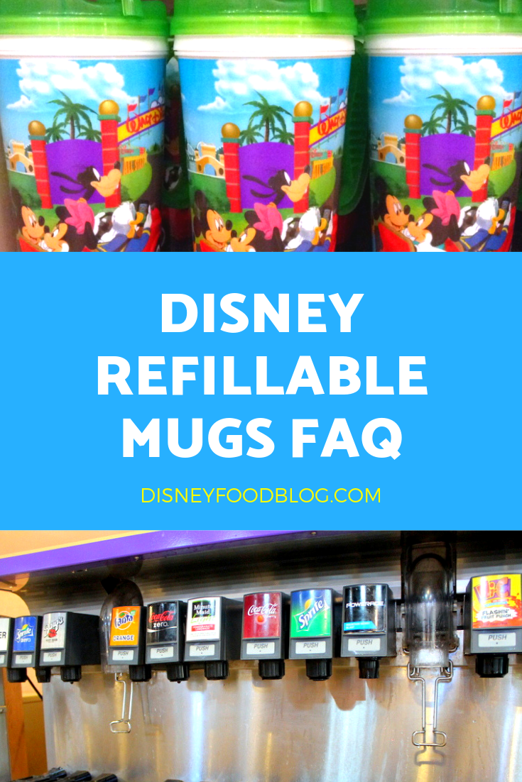 Disney Refillable Mugs FAQ
